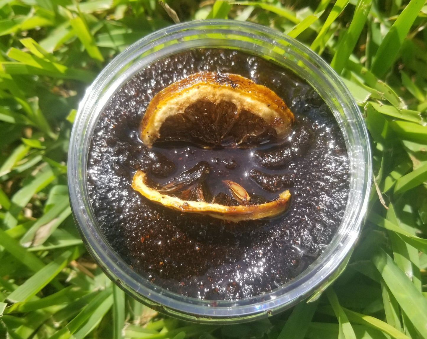Honey, Orange & Lemon Coffee Scrub